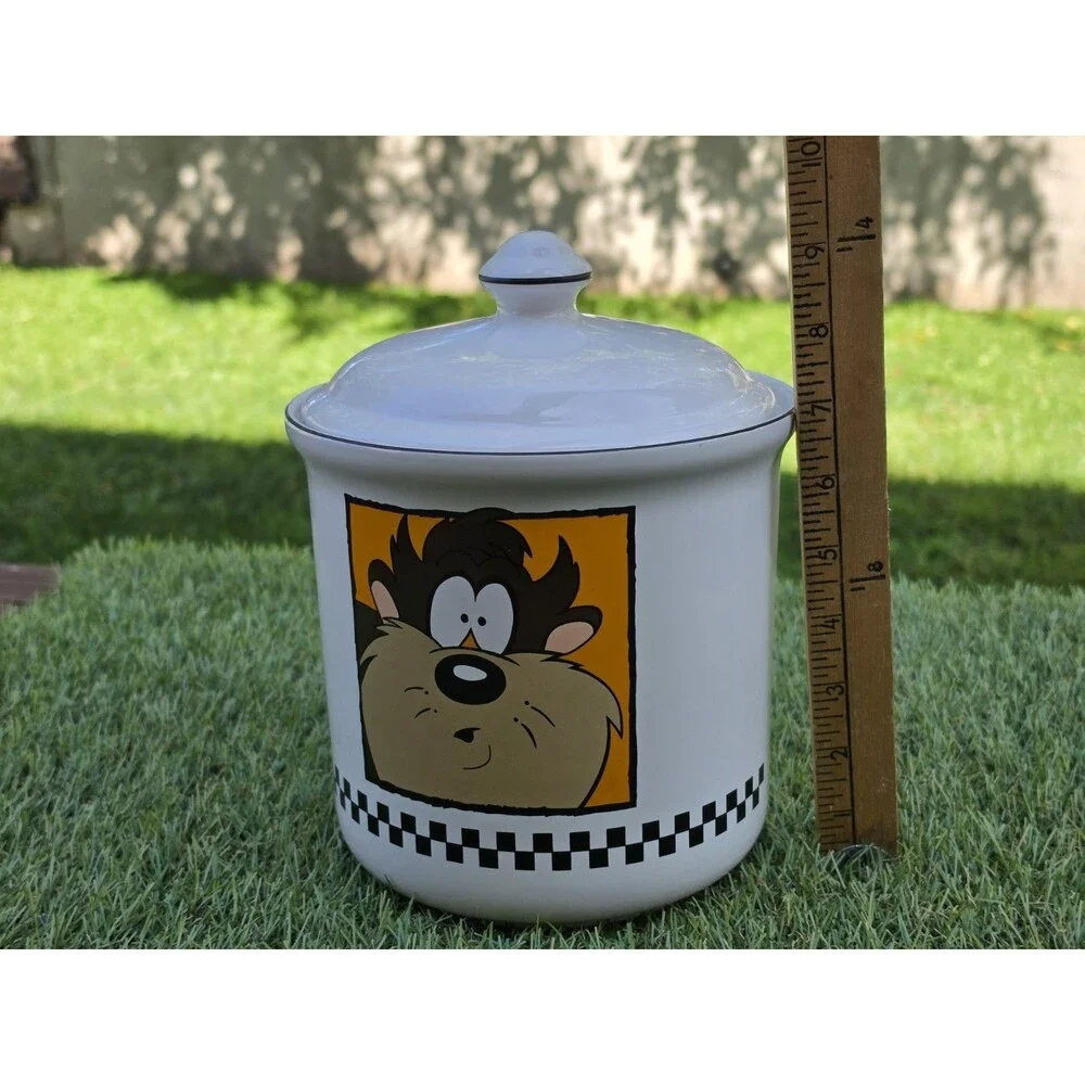 Vintage 1993 Tasmanian Devil Cookie Jar Warner Bros 